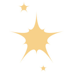 Star icons. Twinkling stars. Sparkles, shining burst. Sparkles symbols. Sparks and stars Vector illustration.