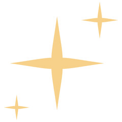 Star icons. Twinkling stars. Sparkles, shining burst. Sparkles symbols. Sparks and stars Vector illustration.