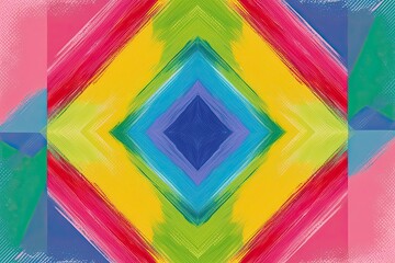 Obraz premium Vibrant Colorful Radial Burst,Usage: Creative background, music festival poster, party flyer, social media cover, website header