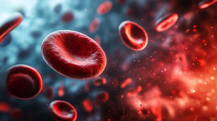 Fototapeta premium Atherosclerosis is thickening or hardening of the arteries caused by a buildup of plaque in the inner lining of an artery. Risk factors may include high cholesterol, high blood pressure