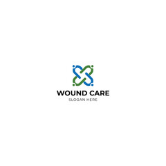 wound care logo design