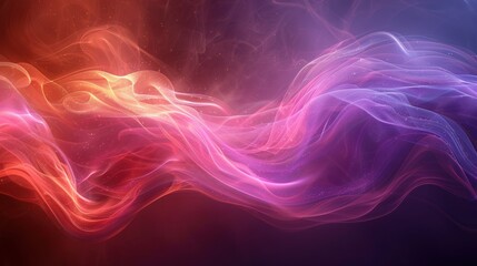 Colorful swirling smoke pattern creating an abstract background in shades of red, purple, and orange