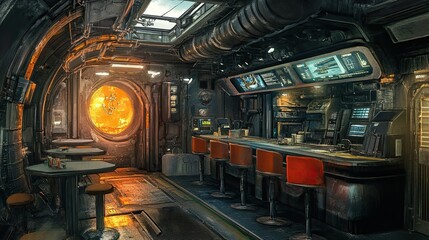 Galactic Bunker Interior 