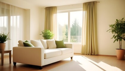 Illustration of the living room interior