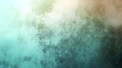 Obraz premium Abstract Teal and Beige Grunge Background
