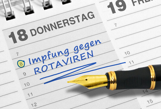 Impfung gegen Rotaviren, Termineintragung