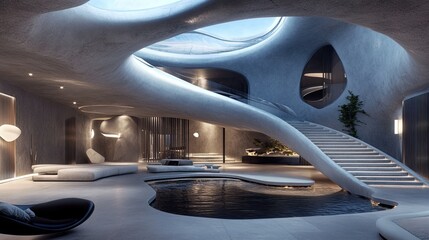 Fototapeta premium International Architecture Interior 