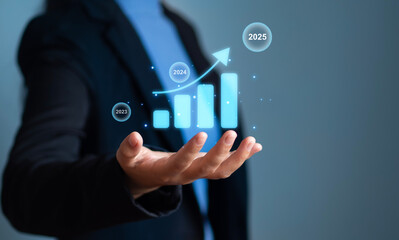 Business Plan Concepts Implementation New Year Growth Targets 2025 Financial Goals for Success...