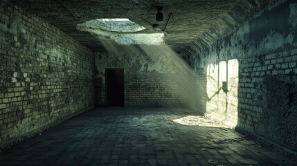 Obraz premium Military Camp Image Interior 