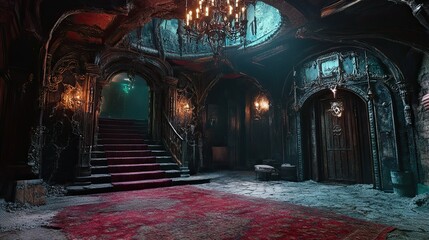 Obraz premium Sinister Fairyland Interior