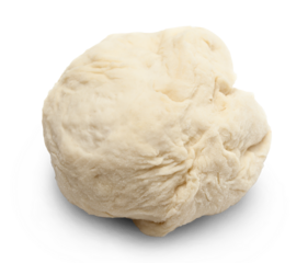 Fresh dough ready for baking