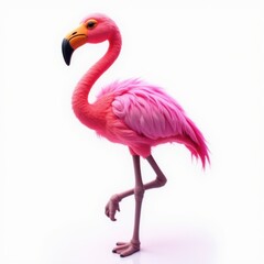 Vibrant Pink Flamingo Icon