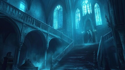 Obraz premium Spooky Castle 