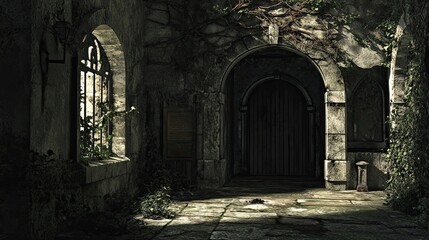 Obraz premium Spooky Castle 