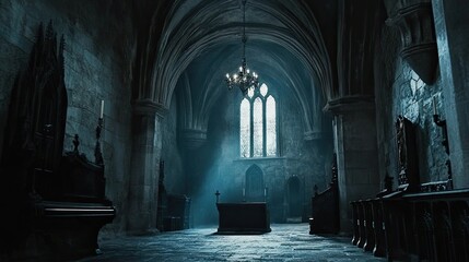 Fototapeta premium Spooky Castle 