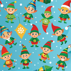 Christmas vector pattern Design