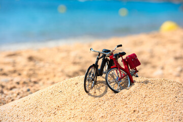 Bikes at the beach