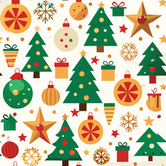 Christmas vector pattern Design