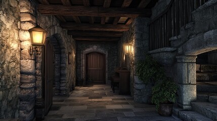 Stone House Interior 