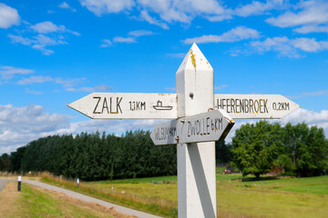 Sign Post Dutch Overijssel