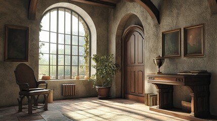 Stone House Interior 