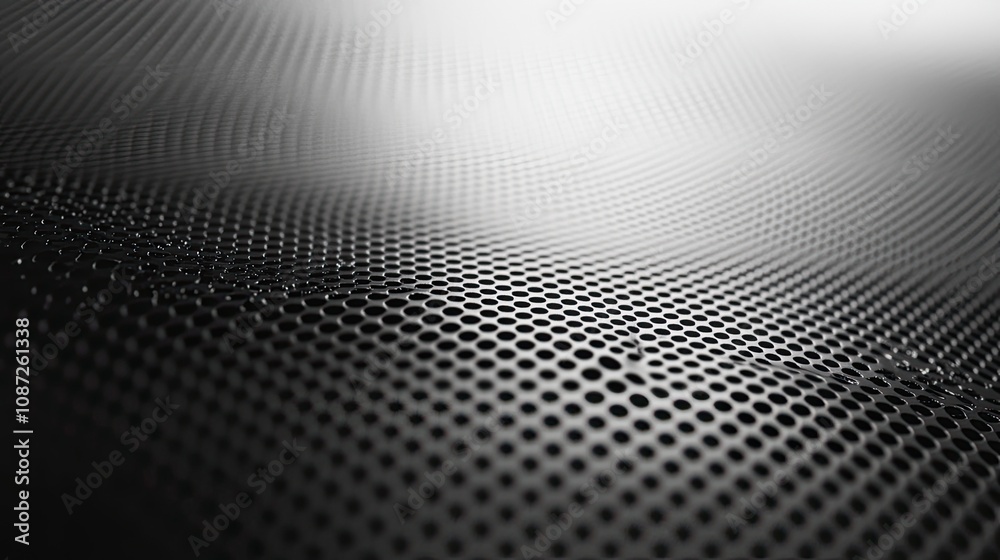 Poster evenly spaced grid of tiny points, creating a soft, structured background texture ideal for subtle d