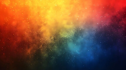 Naklejka premium Abstract Background with Rainbow Colors and Glitter