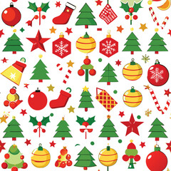 Christmas vector pattern Design
