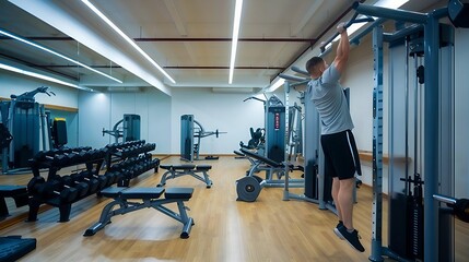Fototapeta premium people in the gym