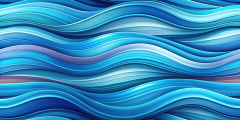 Fototapeta premium Abstract Blue Waves Abstract Background with Fluid Shapes and Gradient Color Tones