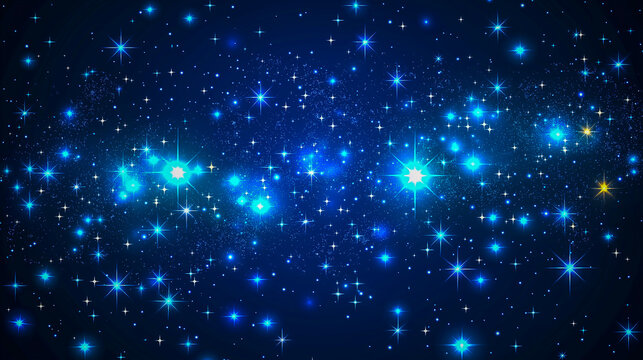 Blue abstract technology data wavy lines in holographic style. street Banner design