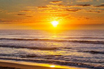 Fototapeta premium Sea sunset