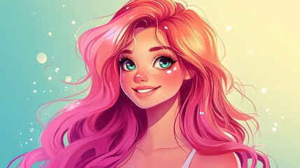 Obraz premium Anime Girl