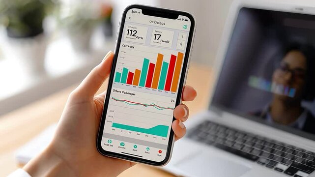 Health app interface showing user activity and wellness metrics.