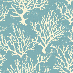 Soft patterns inspired by coral reef lagoon for nature and ocean-themed designs - seamless pattern texture png