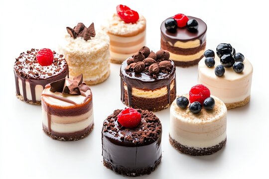 Delicious Bakery Cupcake Food Photo with Top View in Bright Kitchen. Culinary Art for Sweet Lovers. Tasty Cupcakes with Rich Flavors. Perfect for Sweet Lovers Looking for Inspiration.