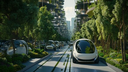 ecological futuristic city