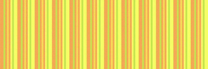Obraz premium Costume fabric lines texture, material textile vertical pattern. Fashionable background vector stripe seamless in lime and red colors.
