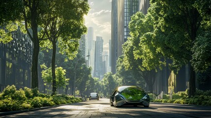 ecological futuristic city