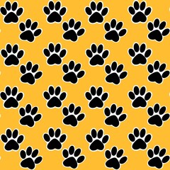 Cute Cat and Dog Footage and Footprint