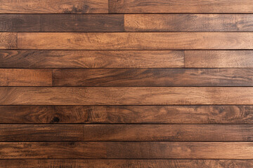 Obraz premium Elegant wooden texture showcasing rich brown tones and natural grain patterns, perfect for backgrounds, furniture design, or artistic projects.