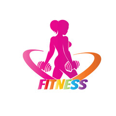 fitness logo design template