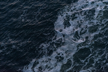 Beautiful photo of the sea waves