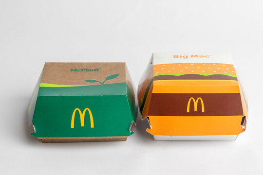 McDonalds McPlant and Big Mac