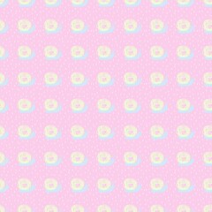 seamless pattern with snail