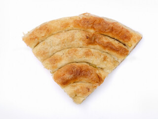 Burek - one quarter of a pie with potatoes