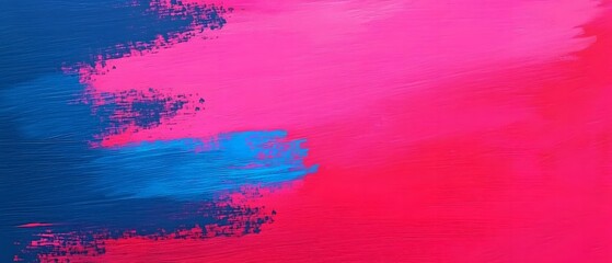 Vibrant Abstract Background with Bold Strokes of Blue, Pink, and Red in a Dynamic Artistic Composition for Creative Projects and Designs