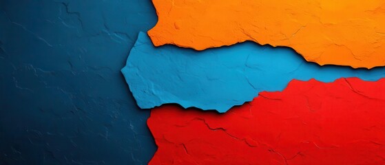 Creative abstract background with an artistic flair, blending colors and textures for a unique visual appeal