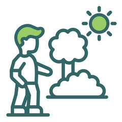 Nature Walk Icon