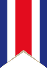 National flag of Costa Rica